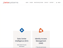 Tablet Screenshot of betasystems.com